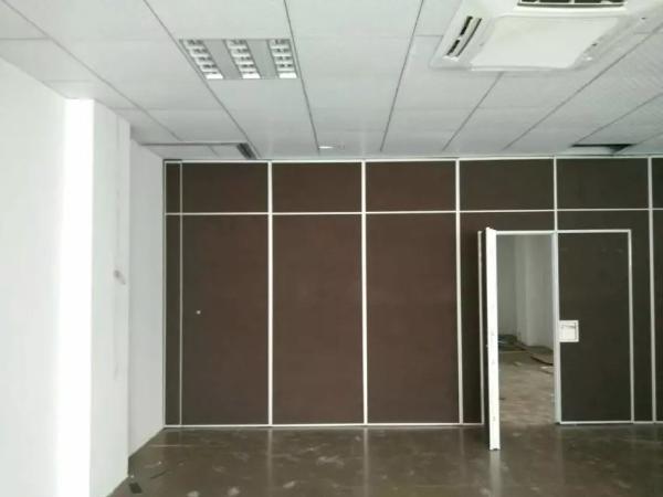 Foldable Floor to Ceiling Acoustic Room Dividers / Sliding Partition Wall Panels
