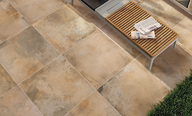 Non Slip Cement Look Porcelain Tile 600*600mm Absorption Rate Less Than 0.05%