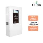 48V 300AH 15kwh Wall Mounted LiFePO4 Solar Battery for Off-grid Solar Power