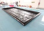 Black Portable Garage Floor 10'x20' Inflatable Car Wash Mat