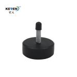 KR-S021 20mm Lowes Rubber Furniture Feet , Plastic Couch Feet Non Slip High