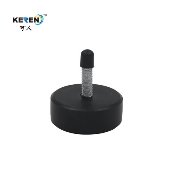 KR-S021 20mm Lowes Rubber Furniture Feet , Plastic Couch Feet Non Slip High