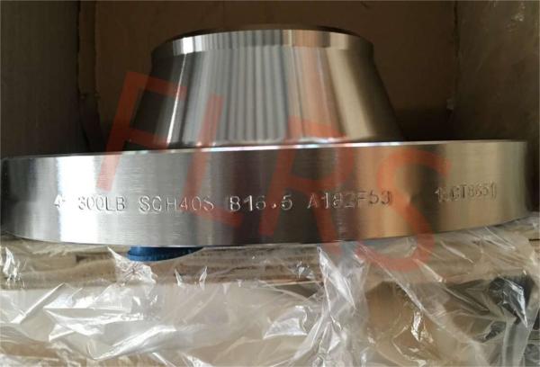 A182 F53 / UNS S32750 Welding Neck Raised Face Pipe Flange Super Duplex