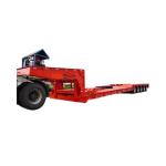 Customized 13t Grade Excavator Hydraulic Lowboy Semi-Trailer with Detachable