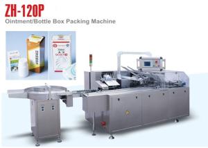 China PLC Control ZH 120P Automatic Cartoning Machine for Small Medicine Bottle on sale