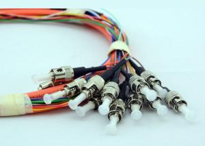 Wholesale CATV LAN WAN ST Fiber Optic Pigtail 2.0mm / 3.0mm Cable Diameter from china suppliers