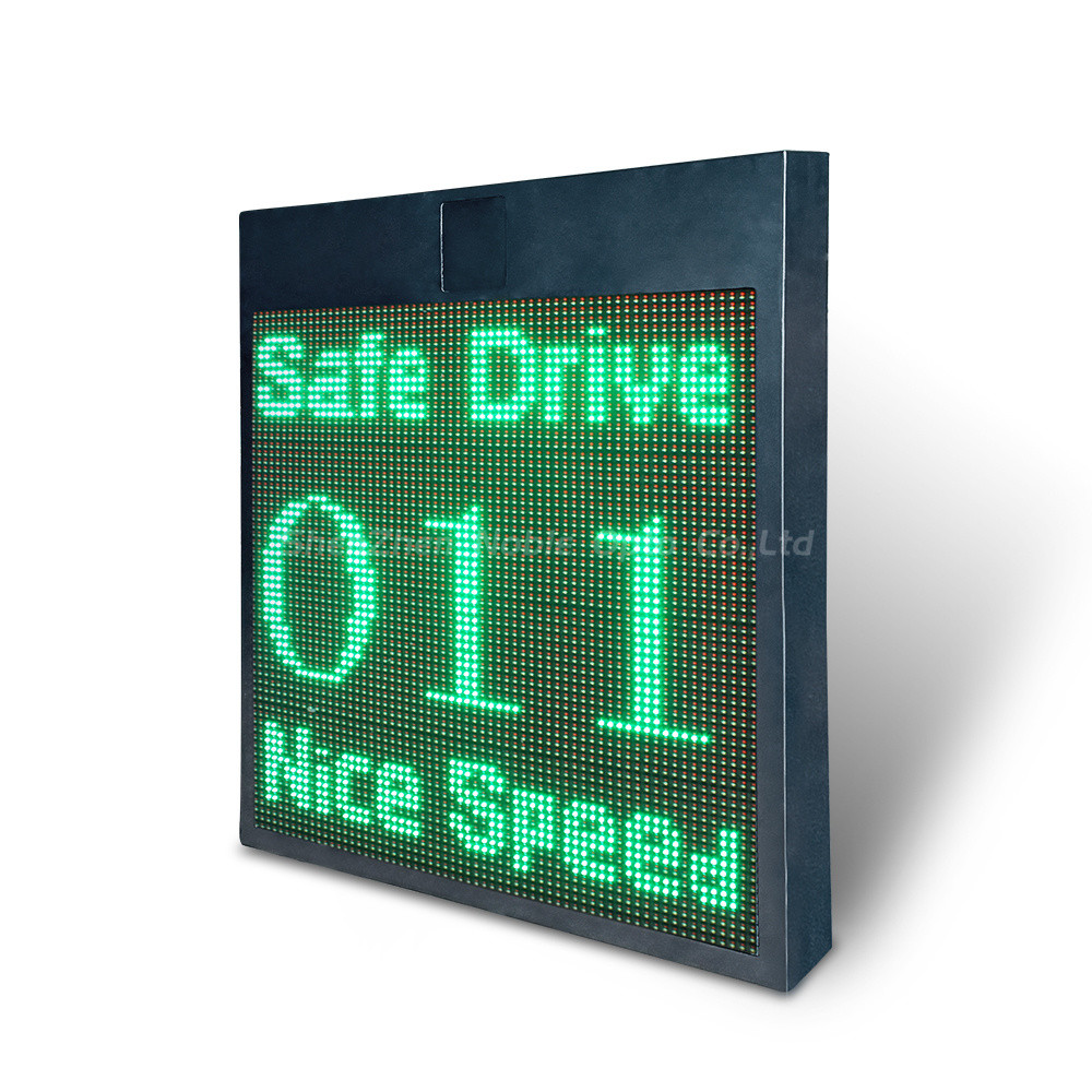 Compact and Precise Vehicle Speed Display Radar Speed Signs for Speeding Control CE FCC Certified