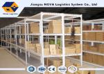 Light Duty Warehouse Rivet Boltless Shelving Power Coated Rust Proofing