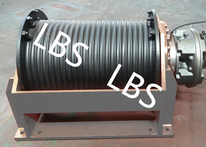 Small Industrial Electric Lifting Winch For Trawler SGS ISO Certificate