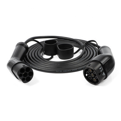 Length 5m 3m Electric Vehicle Cable Type 2 Double Headed Gun