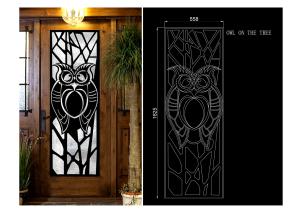 Wholesale Erosion Resistance / Fireproof Wrought Iron Glass Square Steel Doors from china suppliers