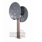 wood fitness equipment park exercise wheel for old people