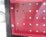5 Tier ODM Service Metal Storage Stand , Freestanding Metal Shelving For Motor