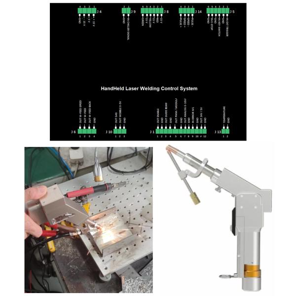 Handheld Double Wobble Laser Welding Head with Diverse Welding Beam Patterns