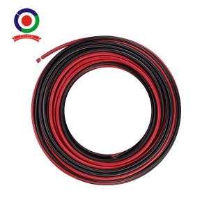 Wholesale TUV Certify Black Tinned Copper PV Wire Solar Extension Cable 10AWG 6mm2 from china suppliers