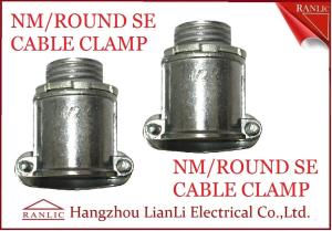 Wholesale Aluminum 1/2&quot; 3/4&quot; NM Round SE Cable Clamp For Bond the Wire to Outlet Box from china suppliers