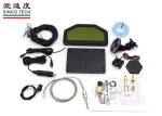 Motorcycle Oil Temperature Gauge, 6.5 Inch Digital Car Gauges DO904 LCD Screen