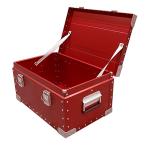 Red Aluminum Alloy Camping Tool Box For Truck Off Road Adventures