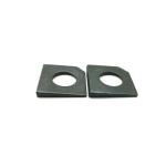 Slot Section Square Taper Washers Leveling Black Oxide Stainless Steel Washers
