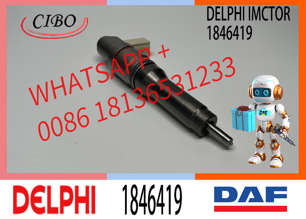 Genuine Brand New Neutral Smart EUI Injector BEBJ1A05002 BEBJ1A00202 1905001 1846419 For DAF MX XF105