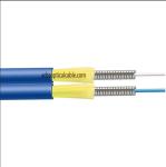 Duplex Armored Fiber Optic Cable Accessories GJSFJBV Tight Buffer