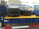 100 Ton Lowbed Semi Trailer , Gooseneck 4 Axle Lowboy Trailer