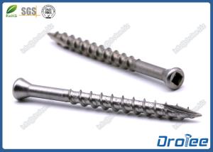 Wholesale 304 / 316 Stainless Steel Square Drive Trim Head Deck Screws from china suppliers