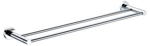 Wholesale High Quality Double Towel Bar,Brass Material Chrome Finished,Bathroom Accessories,Towel Bar from china suppliers