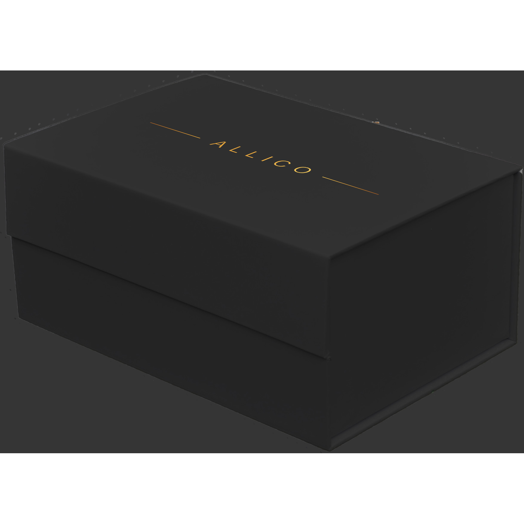 Black 1000g Cardboard Single Bottle Wine Gift Box Magnetic Matte Lamination