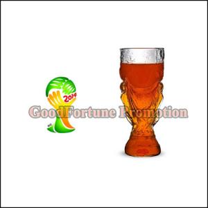 Wholesale New promotion gift creative product football fan gift FIFA WORLD CUP glass beer wiine cup from china suppliers