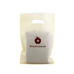 Customized Color Small Plastic Handle Shopping Bag For Strong Poly Plastic