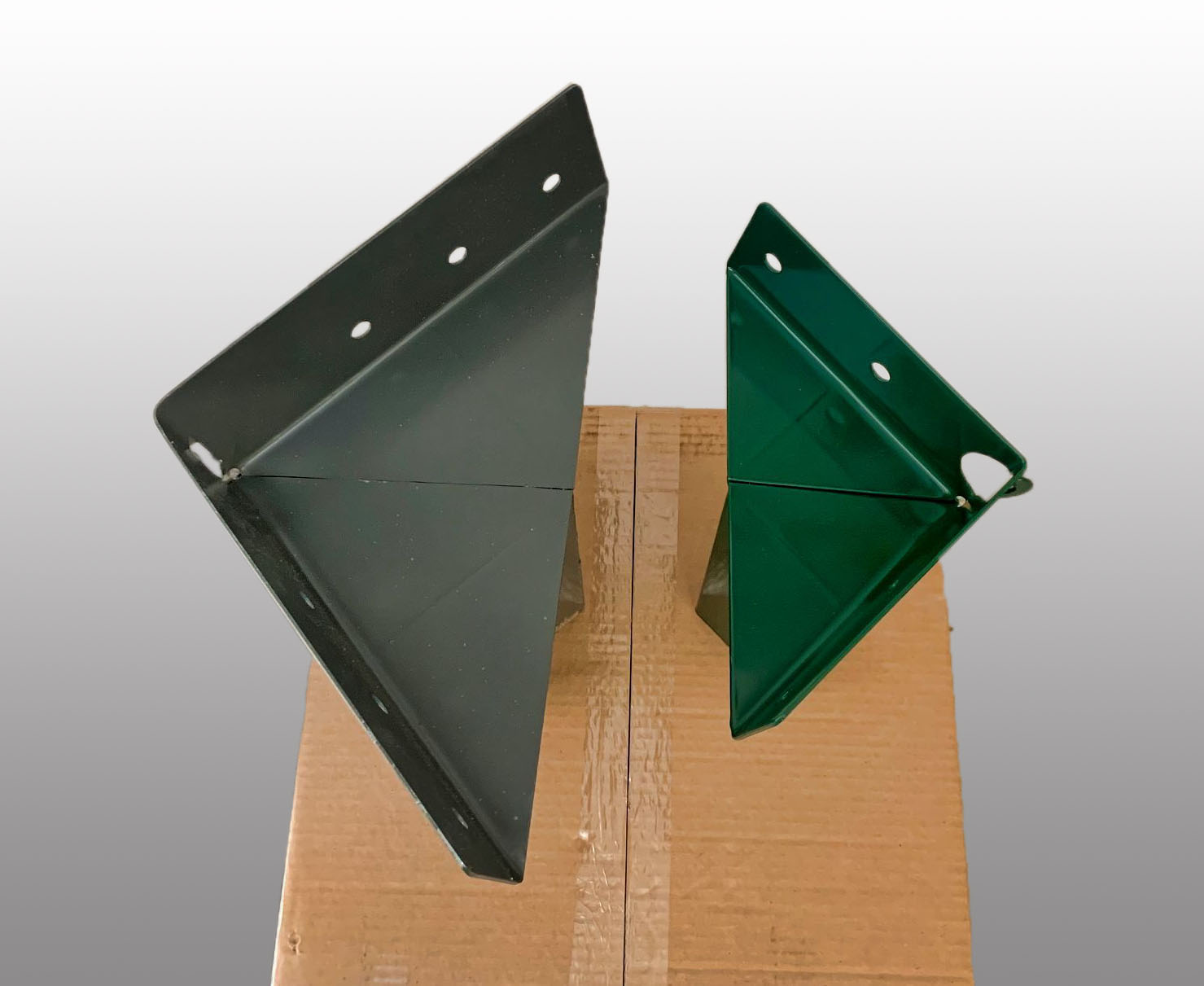 High Strength Steel Deer Blind Tower Stand Brackets 4X4 for Custom Tree House in Black