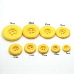Oeko-tex Factory Wholesales Garment Accessories Fashion 4 Holes Plastic Button
