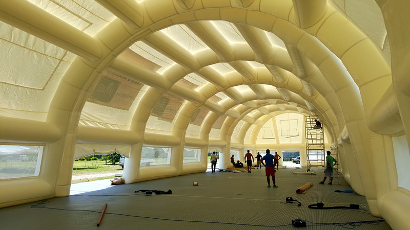 Commercial White Inflatable Event Tent PVC Outdoor Party Tent