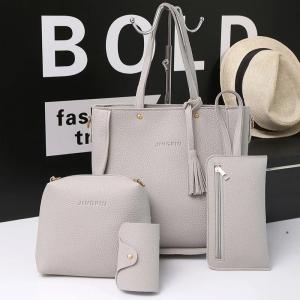 Wholesale NATIONAL Style Unisex PU Leather Crossbody Bag with Large Capacity and Lychee Pattern from china suppliers
