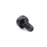 Metric Black Zinc Plated Cylinder Head Thumb Screw RoHs Certified and Straight