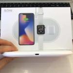 Ip Pillow Three In One Wireless Charger For Apple Mobile Phone Watch Headphones