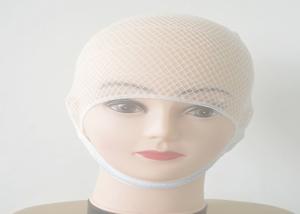 Wholesale White Polyester Tubular Netting Bandage Fixation Cap , Medical Bonnet from china suppliers