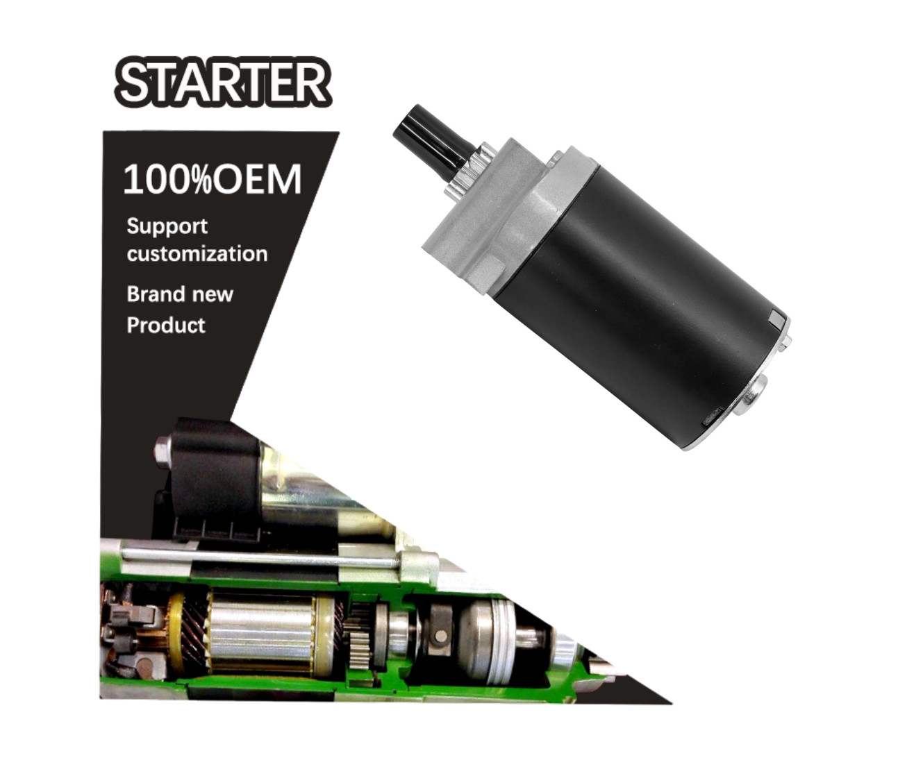 12V 9T CCW STARTER 32-098-08, 32-098-08-S 3209808, 3209808S KH-32-098-08-S KH32098-08S 1999-1140051