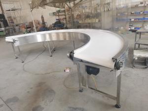 Wholesale Top Quality Food Grade 90 Degree Curve Belt Conveyor from china suppliers