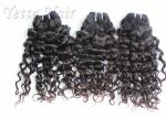 Double Knots Soft Real Brazilian Human Hair Weft For Dream Girl