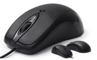 Black Classic Computer Accessories Utility Photoelectric Wired Gaming Mouse