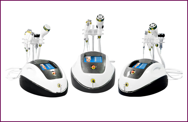 5in1 Multipolar RF Radio Frequency Ultrasonic Cavitation Tripolar Vacuum Slimming Machine