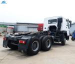 50 Tons Used Howo Dump Truck , Used Flatbed Trucks Prime Mover Truck Head