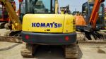 Used komatsu pc65 pc56-7 pc35mr pc55mr crawler excavator