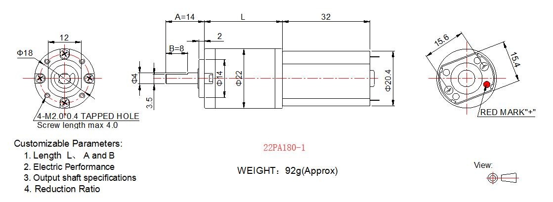 Professional Micro Planetary Gearbox High Torque For Smart Home Appliance