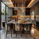 Modern Luxury Ready to Assemble Interior Furniture Flat Pack Cabinet Design