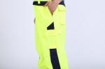 290gsm Arc Proof Clothing , Tomax Fire Resistant Bib Overalls