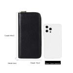 Fashion Style Minimalist Wallet Large Womens Ladies Clutch Genuine Real Custom