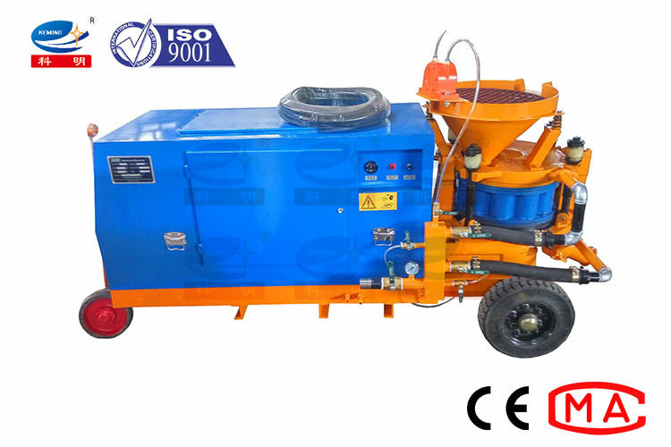 Diesel Spray Wet Concrete Shotcrete Machine Portable Stable Performance